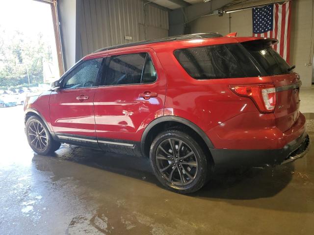 1FM5K7D8XHGA07271 - 2017 FORD EXPLORER XLT 红色 照片 2