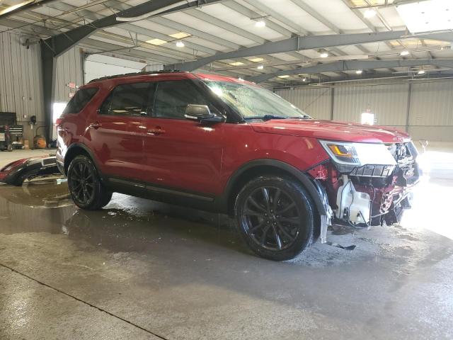 1FM5K7D8XHGA07271 - 2017 FORD EXPLORER XLT 红色 照片 4