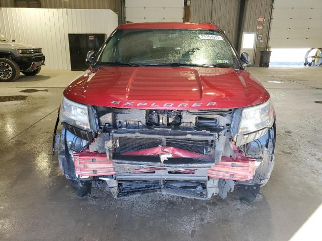 1FM5K7D8XHGA07271 - 2017 FORD EXPLORER XLT 红色 照片 5