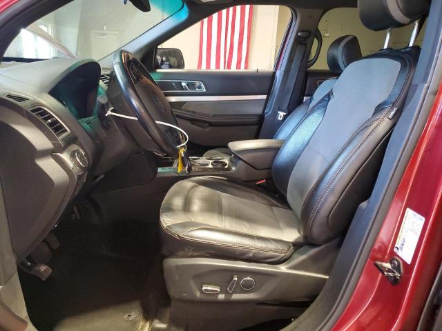 1FM5K7D8XHGA07271 - 2017 FORD EXPLORER XLT 红色 照片 7