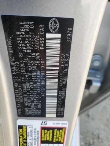 4T1G11BK2RU113501 - 2024 TOYOTA CAMRY SE NIGHT SHADE SILVER photo 12