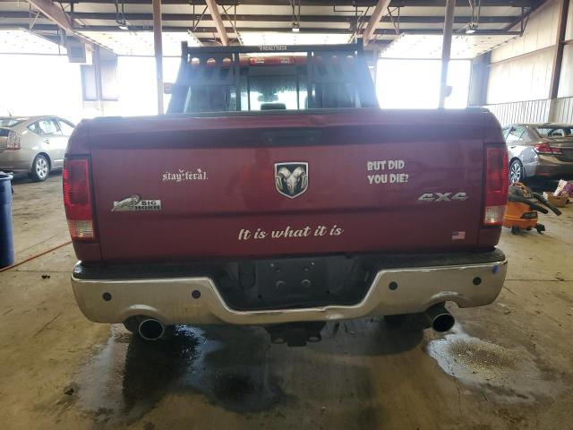 1C6RR7LT3DS546742 - 2013 RAM 1500 SLT წითელი ფოტო 6