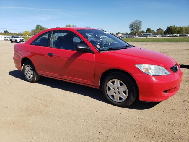 1HGEM22124L029162 - 2004 HONDA CIVIC DX VP 红色 照片 4