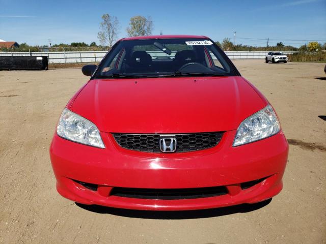 1HGEM22124L029162 - 2004 HONDA CIVIC DX VP 红色 照片 5