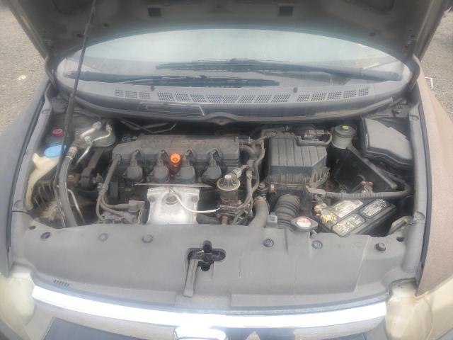 2HGFA16508H330827 - 2008 HONDA CIVIC LX Szary zdjęcie 11