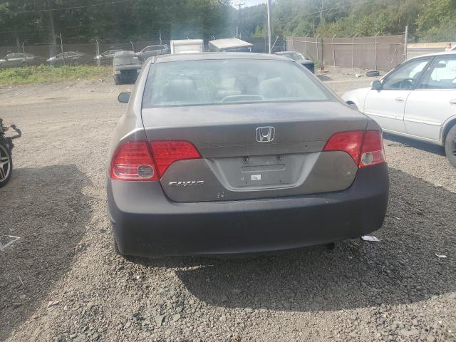 2HGFA16508H330827 - 2008 HONDA CIVIC LX Szary zdjęcie 6