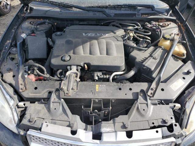 2G1WG5E3XC1329411 - 2012 CHEVROLET IMPALA LT BLACK photo 11