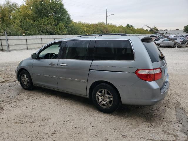 5FNRL38407B021806 - 2007 HONDA ODYSSEY EX Կապույտ լուսանկար 2