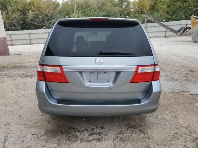 5FNRL38407B021806 - 2007 HONDA ODYSSEY EX Կապույտ լուսանկար 6