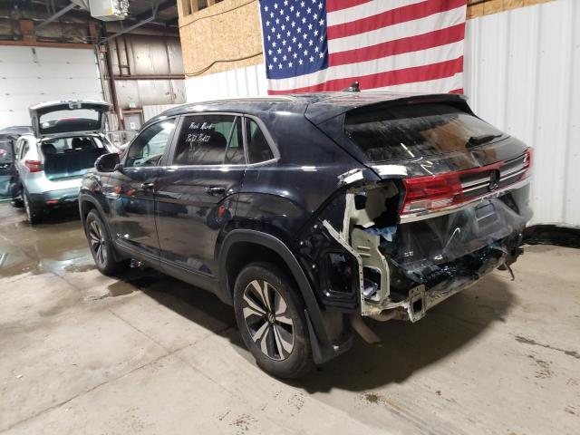 1V2LE2CA7RC202200 - 2024 VOLKSWAGEN ATLAS CROS SE Чорний фото 2