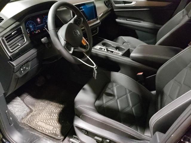 1V2LE2CA7RC202200 - 2024 VOLKSWAGEN ATLAS CROS SE Чорний фото 7