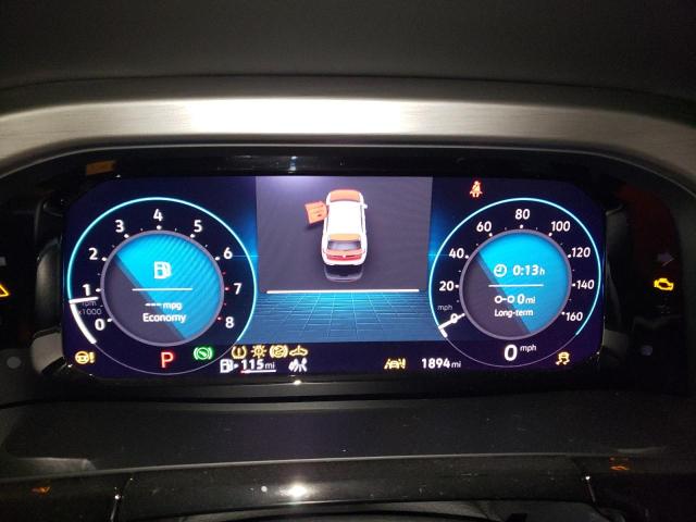 1V2LE2CA7RC202200 - 2024 VOLKSWAGEN ATLAS CROS SE Чорний фото 9