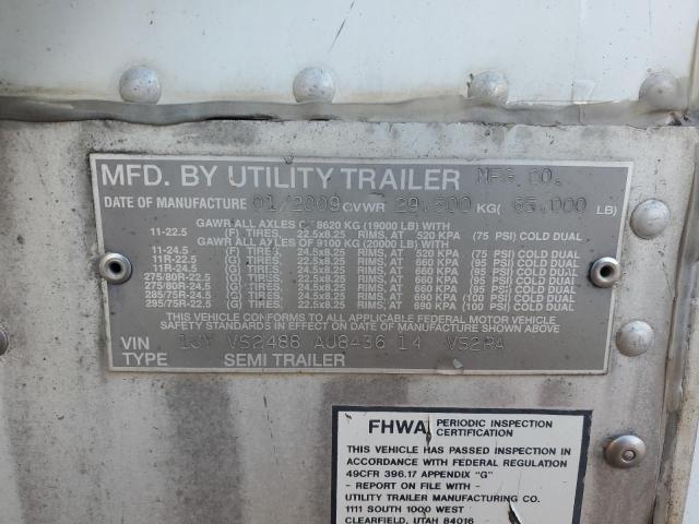 1UYVS2488AU843614 - 2010 UTILITY VS2RA WHITE photo 10