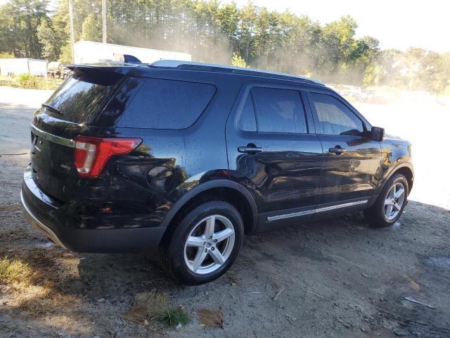 1FM5K8D86GGB68995 - 2016 FORD EXPLORER XLT BLACK photo 3