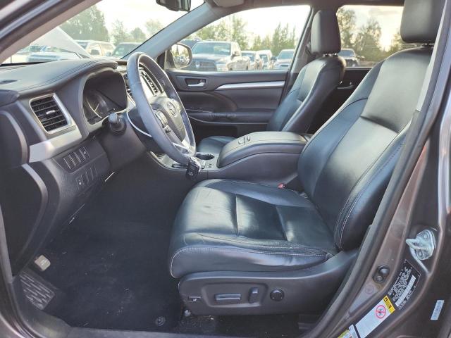 5TDJKRFHXES036931 - 2014 TOYOTA HIGHLANDER XLE 灰色 照片 7