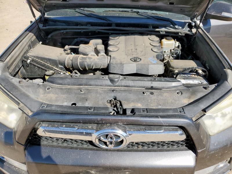 JTEBU5JR0B5051507 - 2011 TOYOTA 4RUNNER SR5 CHARCOAL photo 12