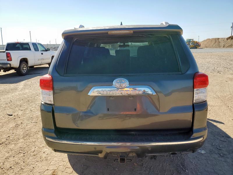 JTEBU5JR0B5051507 - 2011 TOYOTA 4RUNNER SR5 CHARCOAL photo 6