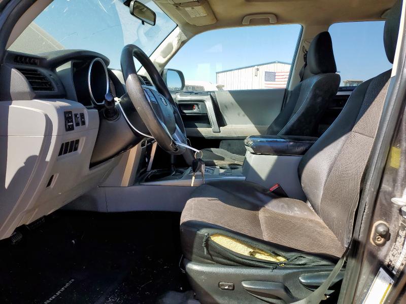 JTEBU5JR0B5051507 - 2011 TOYOTA 4RUNNER SR5 CHARCOAL photo 7