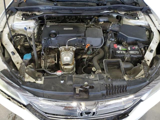 1HGCR2F76HA129161 - 2017 HONDA ACCORD EX WHITE photo 11