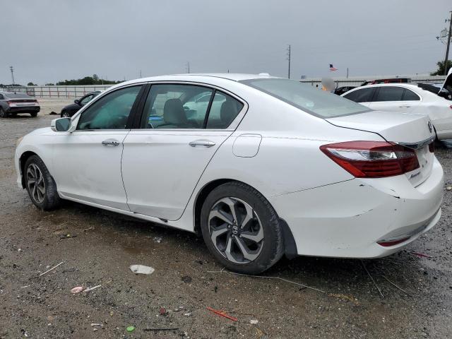 1HGCR2F76HA129161 - 2017 HONDA ACCORD EX WHITE photo 2