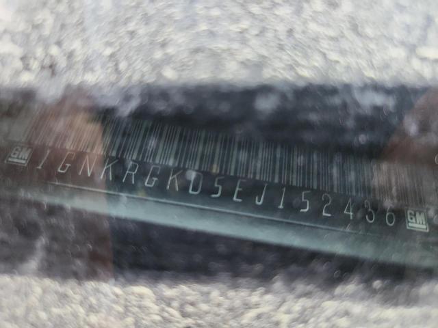 1GNKRGKD5EJ152436 - 2014 CHEVROLET TRAVERSE LT 白色 照片 12