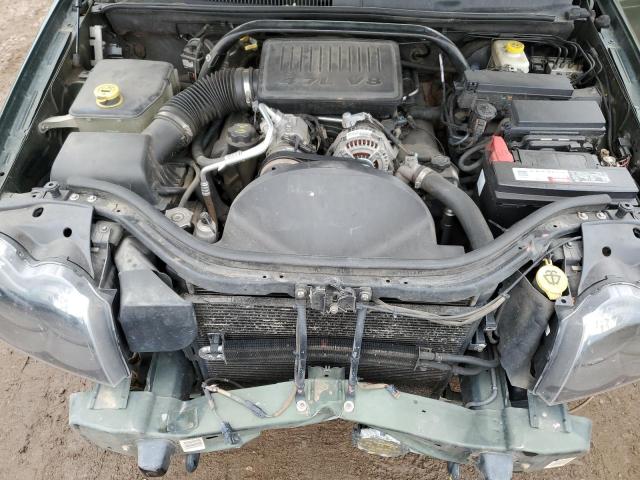 1J8HR48P47C684019 - 2007 JEEP GRAND CHER LAREDO მწვანე ფოტო 12