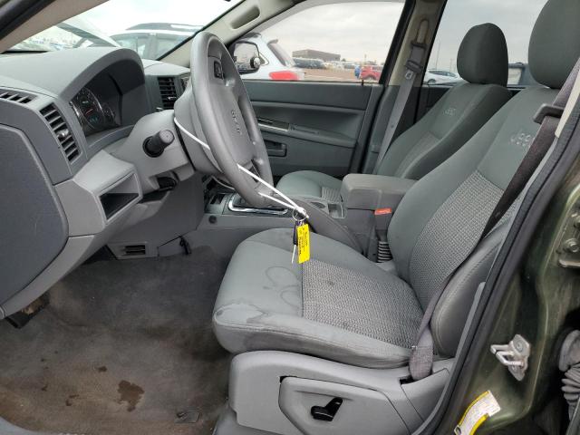 1J8HR48P47C684019 - 2007 JEEP GRAND CHER LAREDO მწვანე ფოტო 7