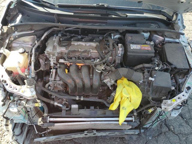 JTDEPMAE4N3015948 - 2022 TOYOTA COROLLA LE 银色 照片 11