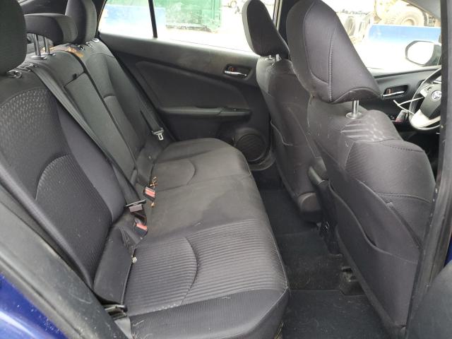 JTDKARFU1J3059708 - 2018 TOYOTA PRIUS BLUE photo 10