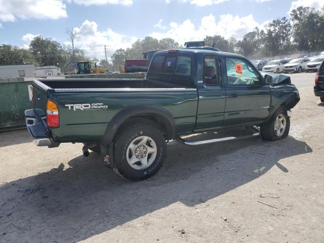 5TESN92N54Z322226 - 2004 TOYOTA TACOMA XTRACAB PRERUNNER მწვანე ფოტო 3
