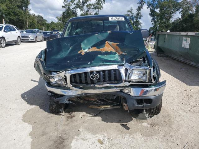 5TESN92N54Z322226 - 2004 TOYOTA TACOMA XTRACAB PRERUNNER მწვანე ფოტო 5