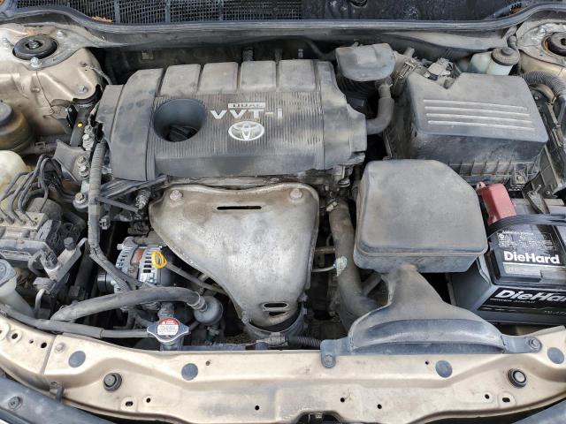 4T4BF3EKXAR017984 - 2010 TOYOTA CAMRY BASE CREAM photo 11
