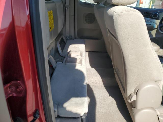 5TETX22N67Z431546 - 2007 TOYOTA TACOMA ACCESS CAB MAROON photo 10