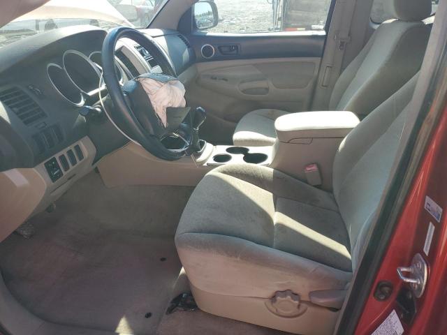 5TETX22N67Z431546 - 2007 TOYOTA TACOMA ACCESS CAB MAROON photo 7