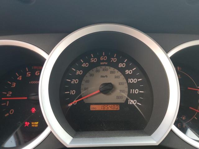 5TETX22N67Z431546 - 2007 TOYOTA TACOMA ACCESS CAB MAROON photo 9