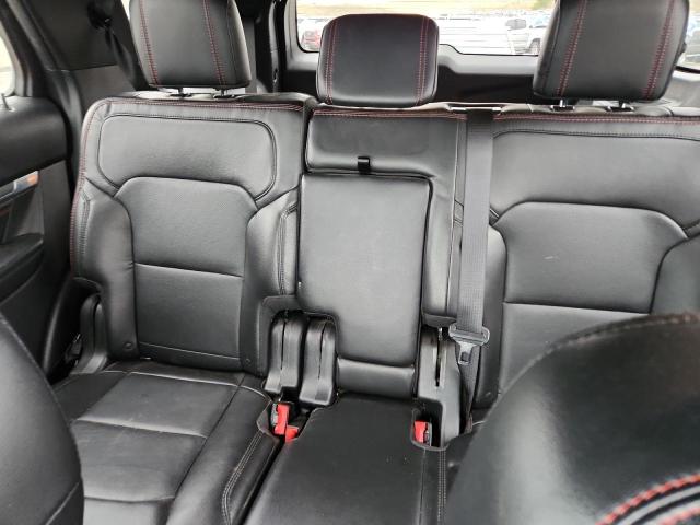 1FM5K8GT6HGD54618 - 2017 FORD EXPLORER SPORT Rouge photo 10