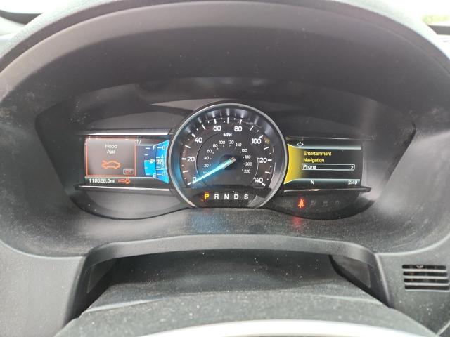 1FM5K8GT6HGD54618 - 2017 FORD EXPLORER SPORT Rouge photo 9