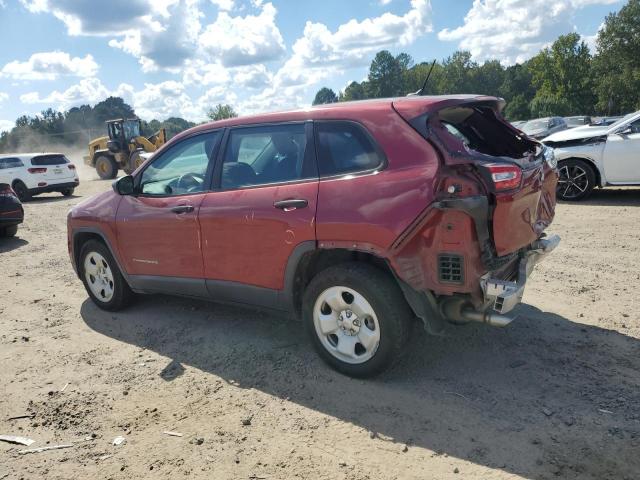 1C4PJLAB5FW677662 - 2015 JEEP CHEROKEE SPORT 红色 照片 2