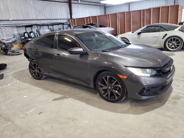 2HGFC2F83KH589555 - 2019 HONDA CIVIC SPORT GRAY photo 4