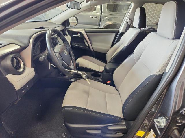 JTMWFREV7GD082104 - 2016 TOYOTA RAV4 XLE GRAY photo 7