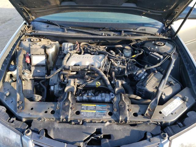 2G1WF52E059353486 - 2005 CHEVROLET IMPALA GRAY photo 11
