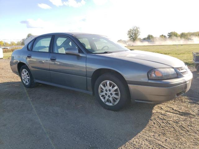 2G1WF52E059353486 - 2005 CHEVROLET IMPALA GRAY photo 4