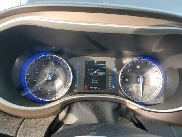 2C4RC1BG5HR516838 - 2017 CHRYSLER PACIFICA TOURING L გრაფიტი ფოტო 9