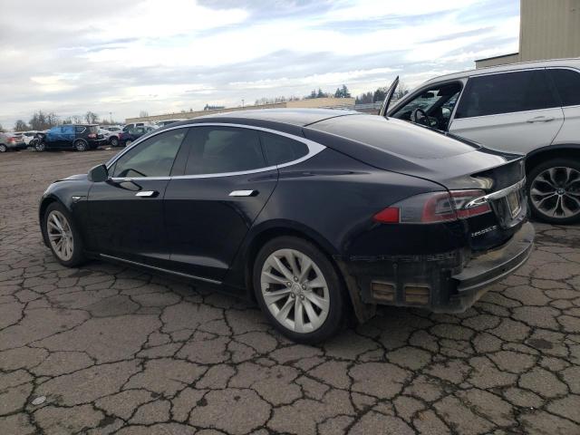 5YJSA1E28GF155980 - 2016 TESLA MODEL S BLACK photo 2