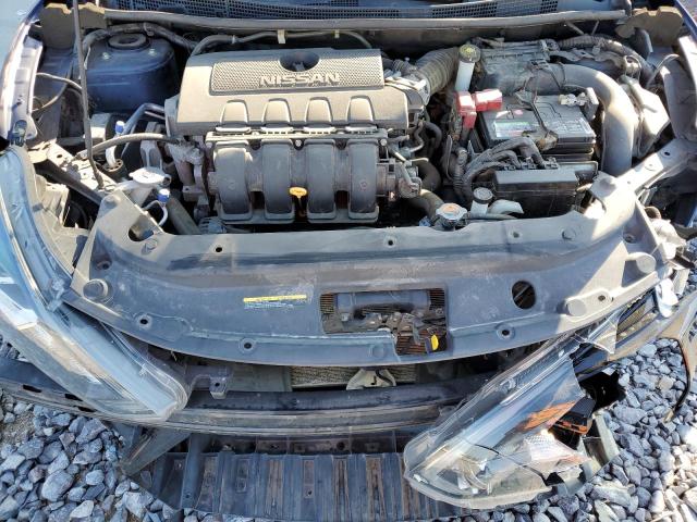 3N1AB7AP7KY240631 - 2019 NISSAN SENTRA S BLUE photo 11