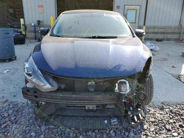 3N1AB7AP7KY240631 - 2019 NISSAN SENTRA S BLUE photo 5