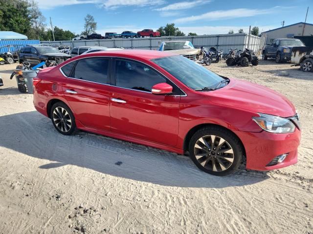 3N1AB7APXKY314964 - 2019 NISSAN SENTRA S 红色 照片 4