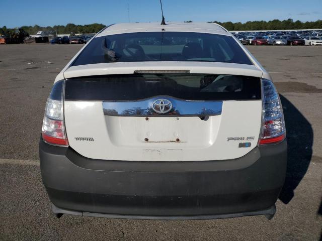 JTDKB22U953124031 - 2005 TOYOTA PRIUS WHITE photo 6