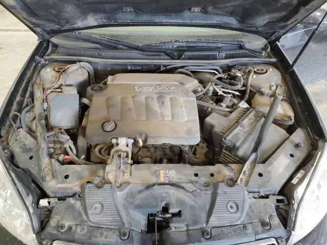 2G1WC5E32C1104718 - 2012 CHEVROLET IMPALA LTZ Черный фото 11