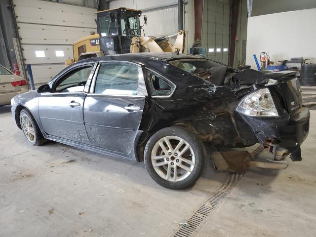 2G1WC5E32C1104718 - 2012 CHEVROLET IMPALA LTZ Черный фото 2